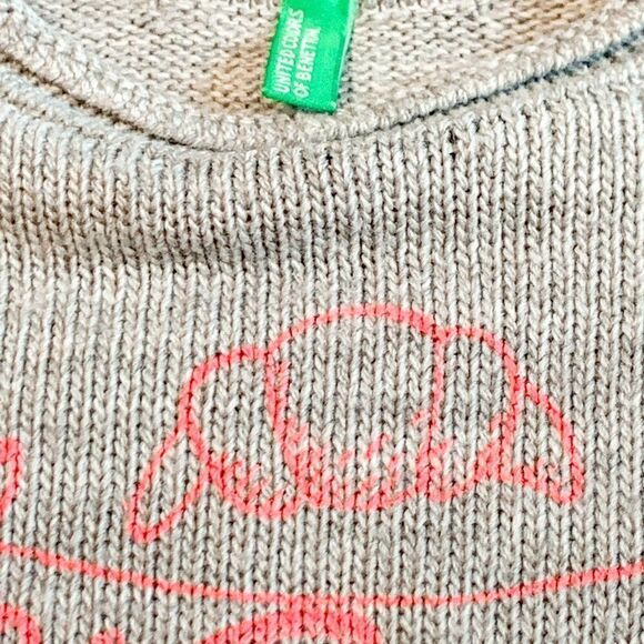 United Colors of Benetton Sweater Size 6 - Picture 3 of 5